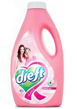 Гель для стирки Dreft Think Pink универсальный, 1.76 л (32 стирки)